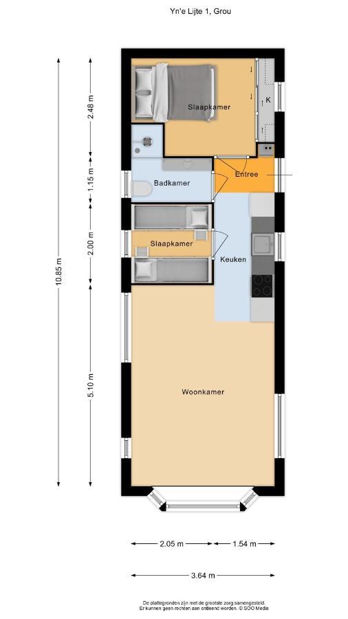 Vila Huskes Hus En Hiem - Rent As One - Chalets 65 & 66 Grou Exteriér fotografie