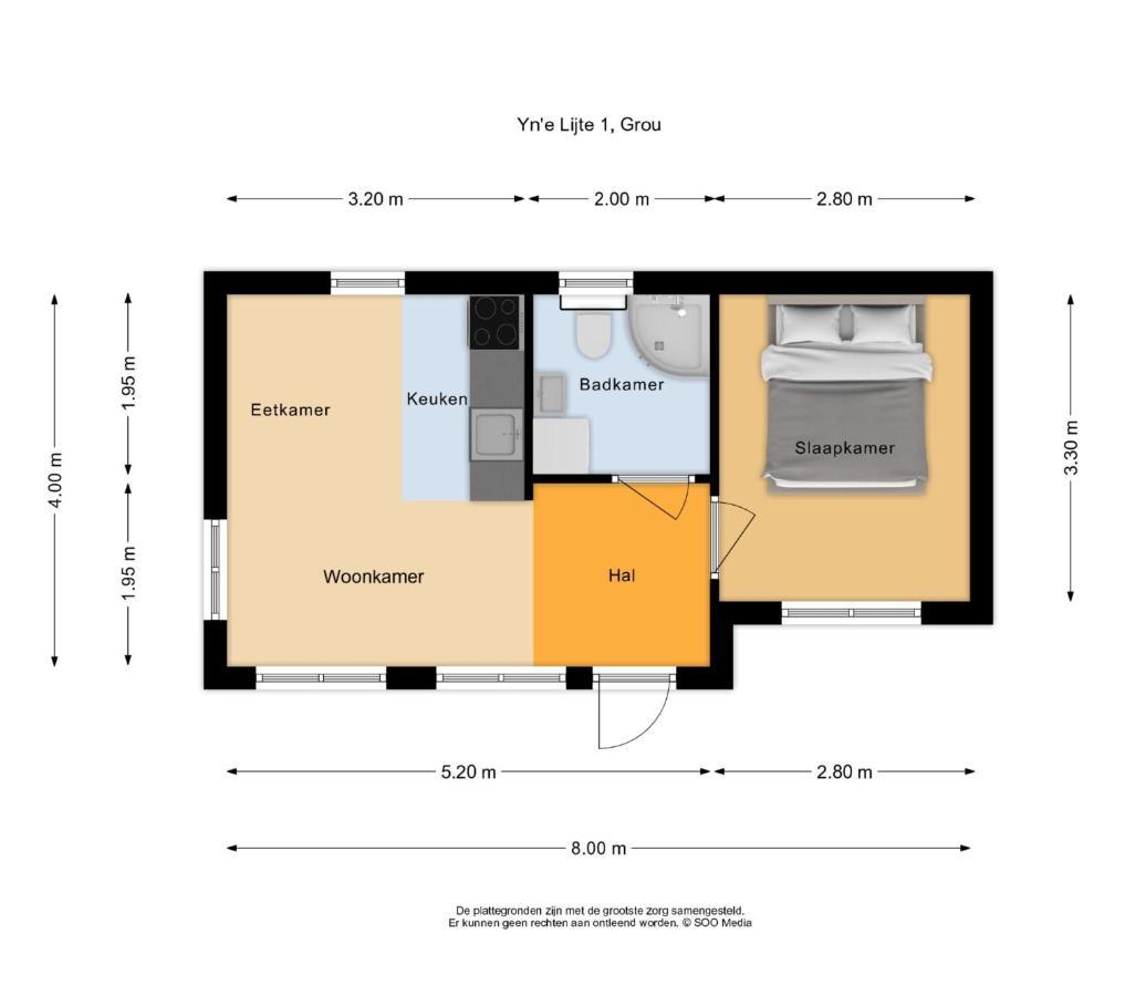 Vila Huskes Hus En Hiem - Rent As One - Chalets 65 & 66 Grou Exteriér fotografie